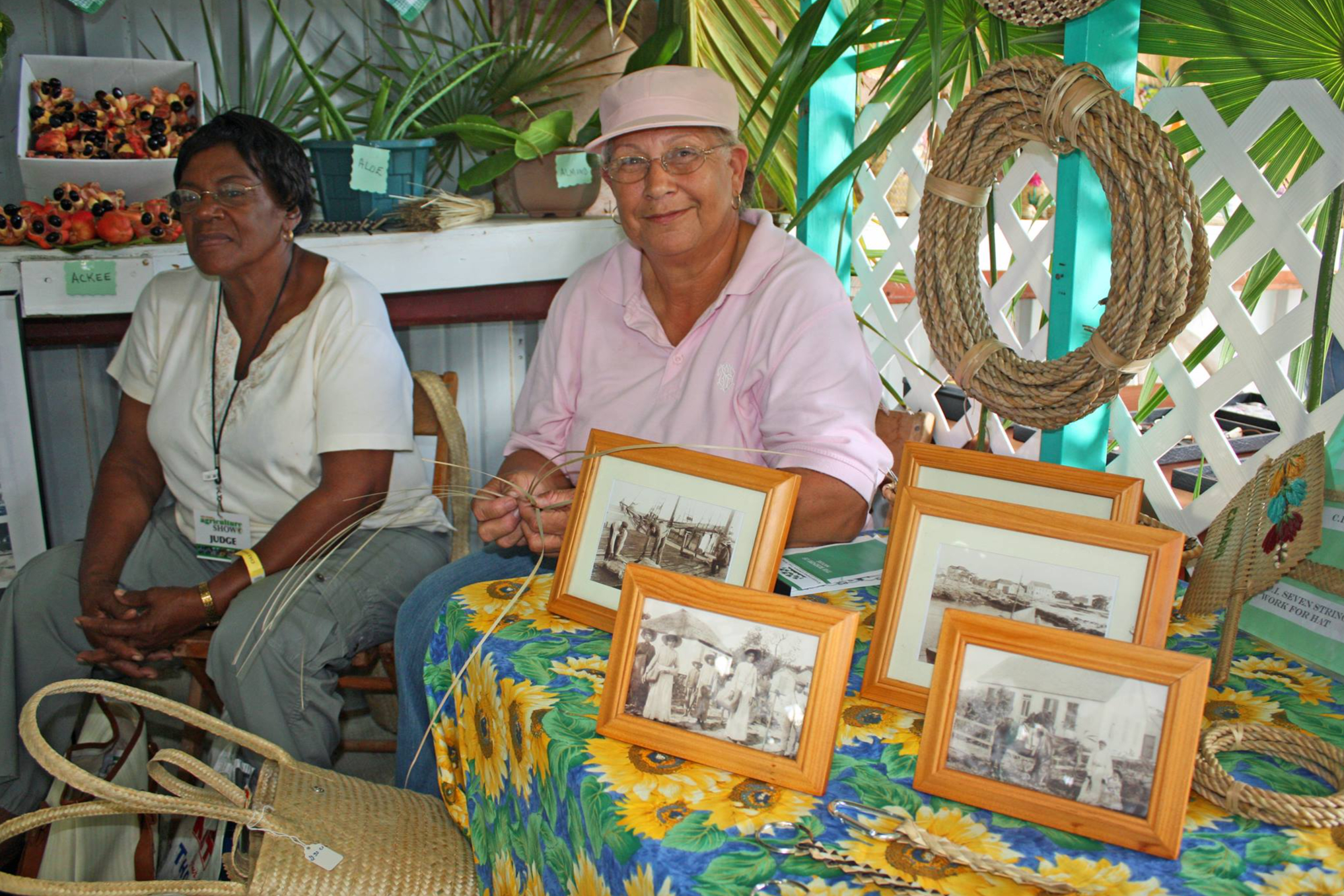 Caymanian crafts on display